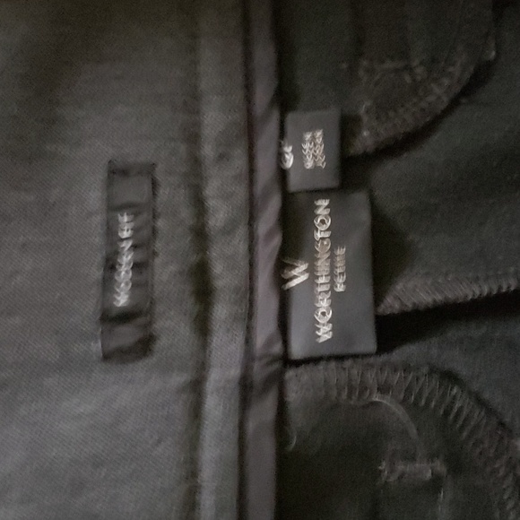 Worthington Petite Modern fit grey super stretch 6P straight leg - Picture 2 of 4